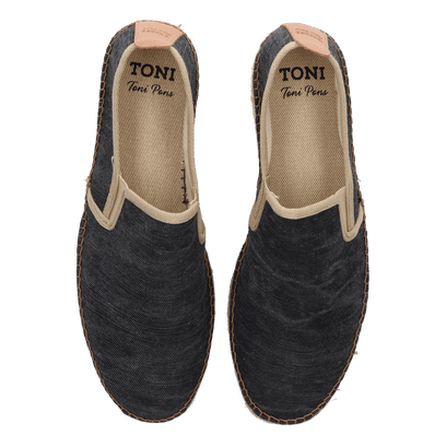 Dallas Heren Espadrilles Negre