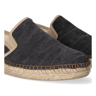 Dallas Heren Espadrilles Negre