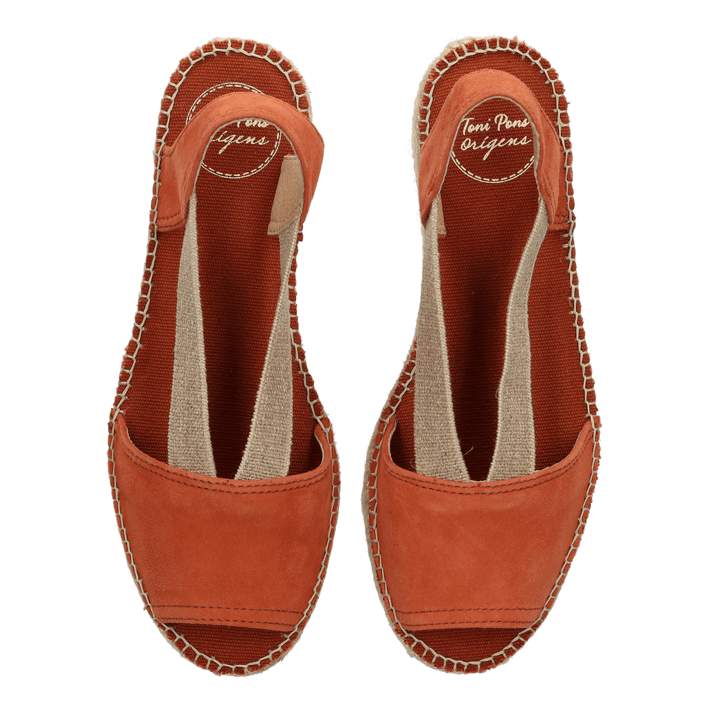 Ella Dames Espadrilles Brandy