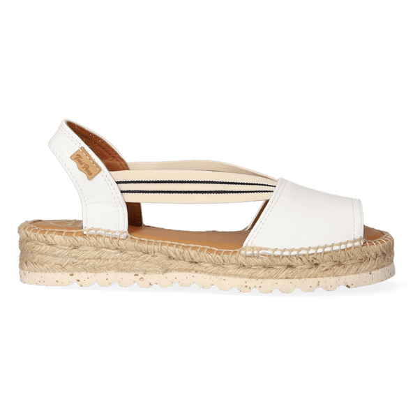 Estel-SW Dames Espadrilles Blanc