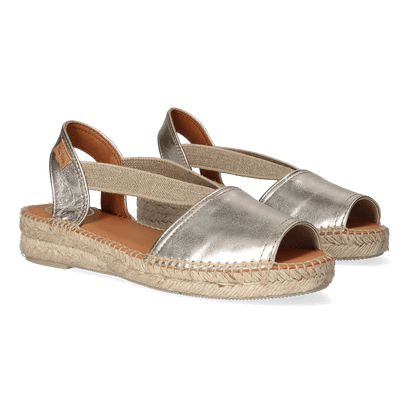 Etna Dames Espadrilles Plati