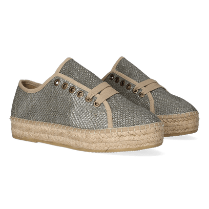 Fedra-S Textiel Dames Espadrilles Plati