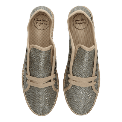 Fedra-S Textiel Dames Espadrilles Plati