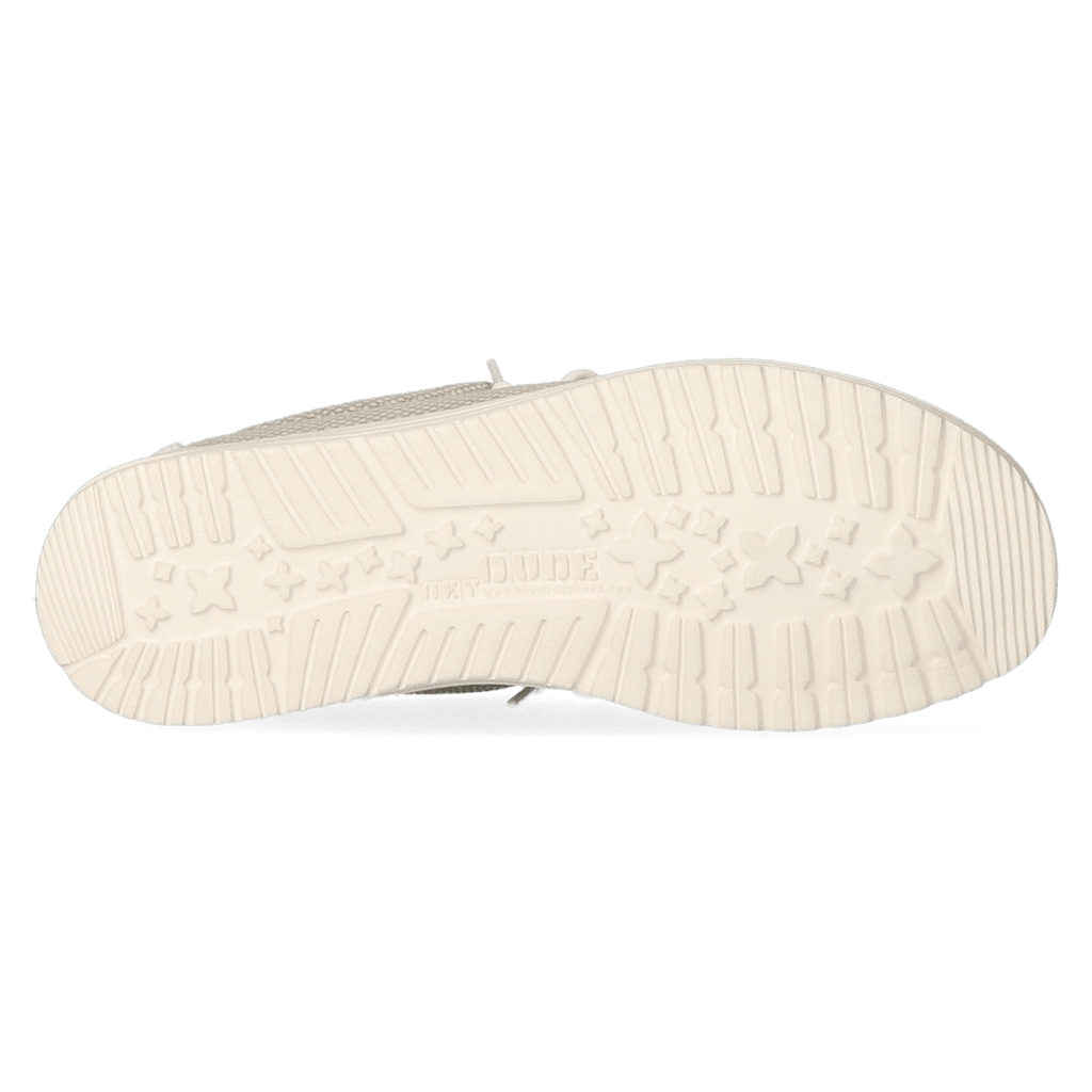 Wally Braided Heren Instappers Off White