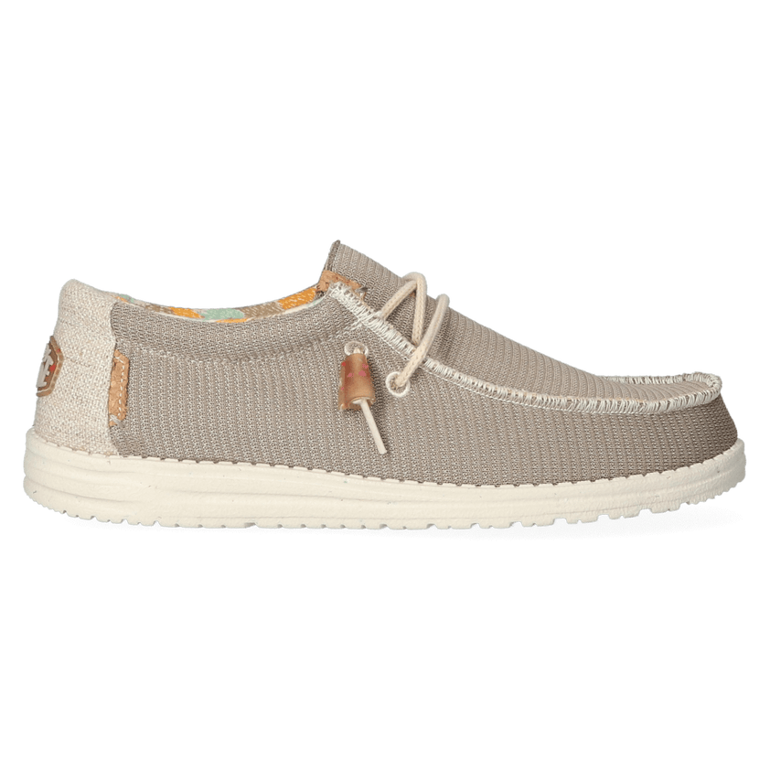 Wally Knit Heren Instappers Desert Brown