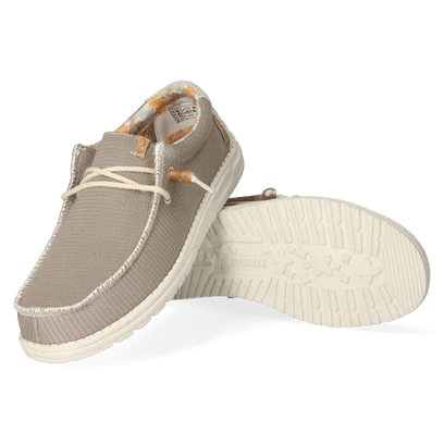 Wally Knit Heren Instappers Desert Brown