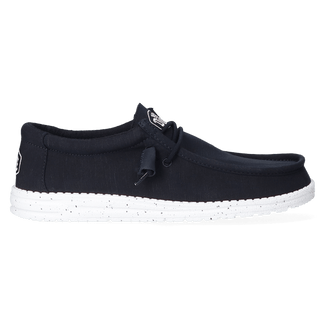 Wally Slub Canvas Heren Instappers Navy