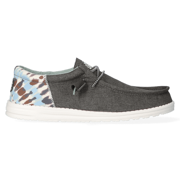 Wally Funk Heren Instappers Tie Dye Grey