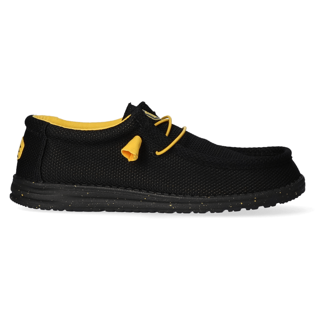 Wally Sox Heren Instappers Black/Yellow