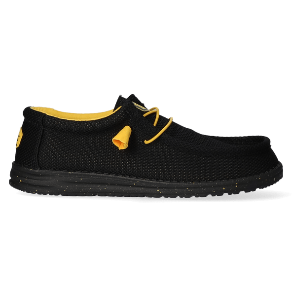 Wally Sox Heren Instappers Black/Yellow