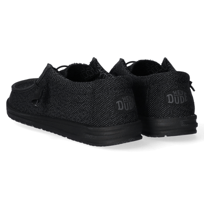 Wally Sox Heren Instappers Total Black