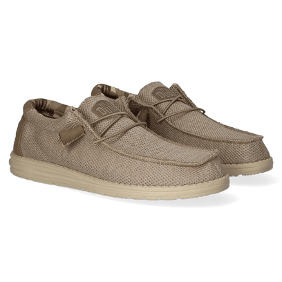 Wally Sox Heren Instappers Beige