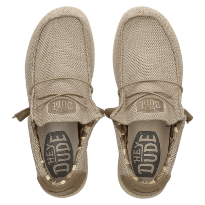 Wally Sox Heren Instappers Beige