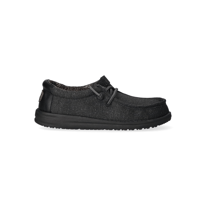 Wally Youth Jongens Instappers Basic Black