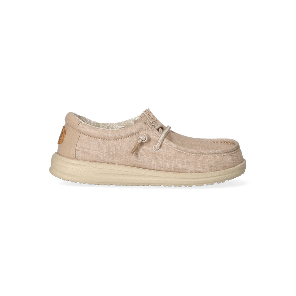 Wally Youth Jongens Instappers Basic Beige