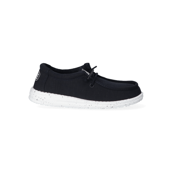 Wally Youth Slub Canvas Jongens Instappers Navy