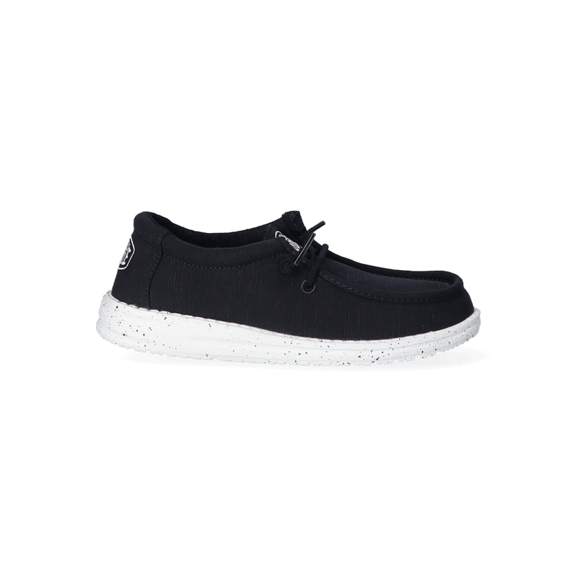 Wally Youth Slub Canvas Jongens Instappers Navy