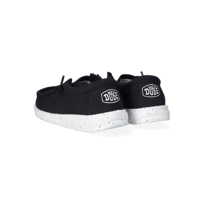 Wally Youth Slub Canvas Jongens Instappers Navy