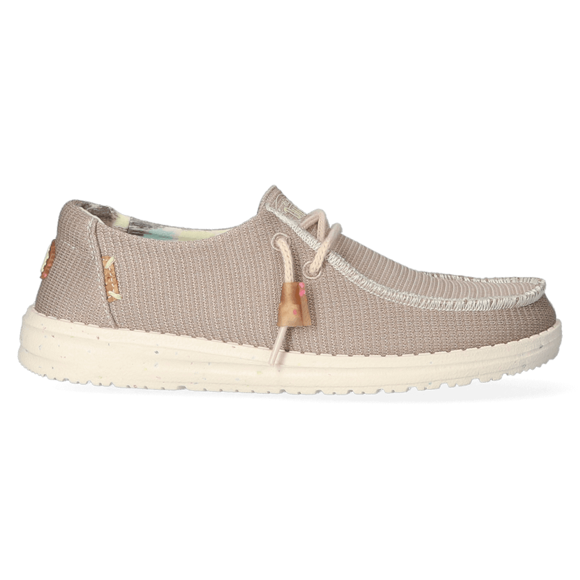 Wendy Knit Dames Instappers Tan