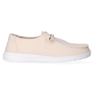 Wendy Slub Canvas Dames Instappers Natural