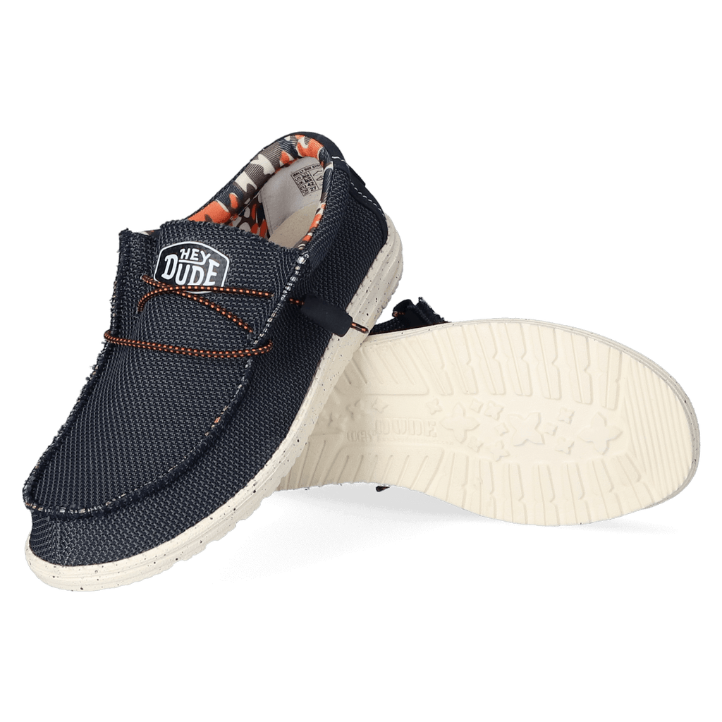 Wally Sox Stitch Heren Instappers Blue Multi