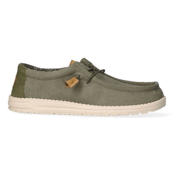 Wally Corduroy Heren Instappers Olive