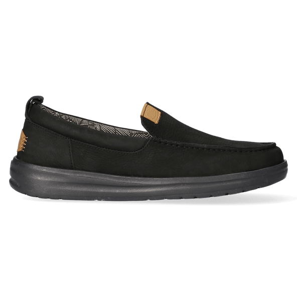 Wally Grip Moc Craft Leather Heren Mocassins Black