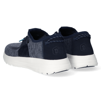 Sirocco Dual Knit Sneakers Navy