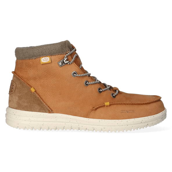 Bradley Leather Heren Boots Cognac