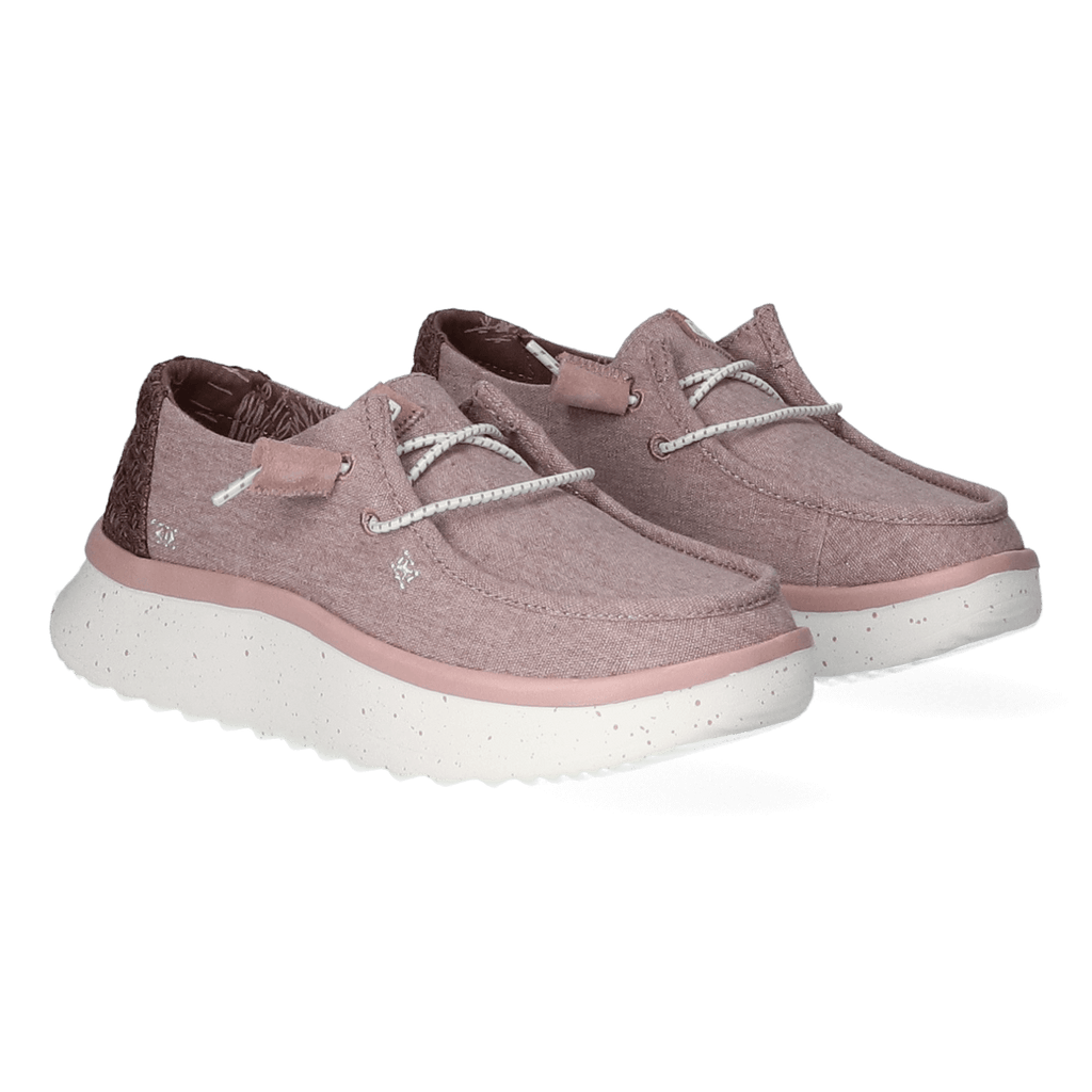 Wendy Peak Chambray Dames Instappers Mauve