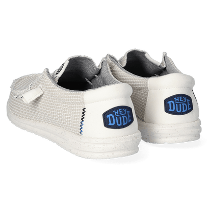 Wally Sport Mesh Heren Instappers White