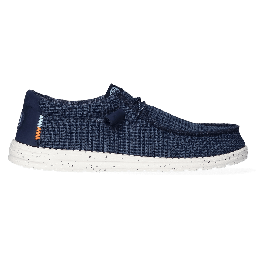 Wally Sport Mesh Heren Instappers Navy