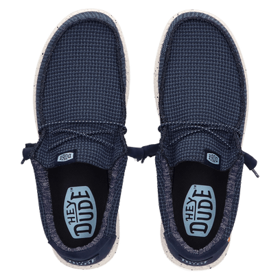 Wally Sport Mesh Heren Instappers Navy