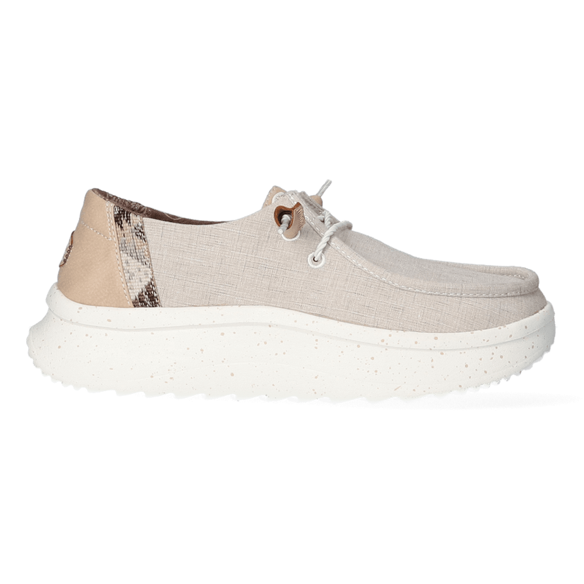 Wendy Peak Woven Dames Instappers Natural