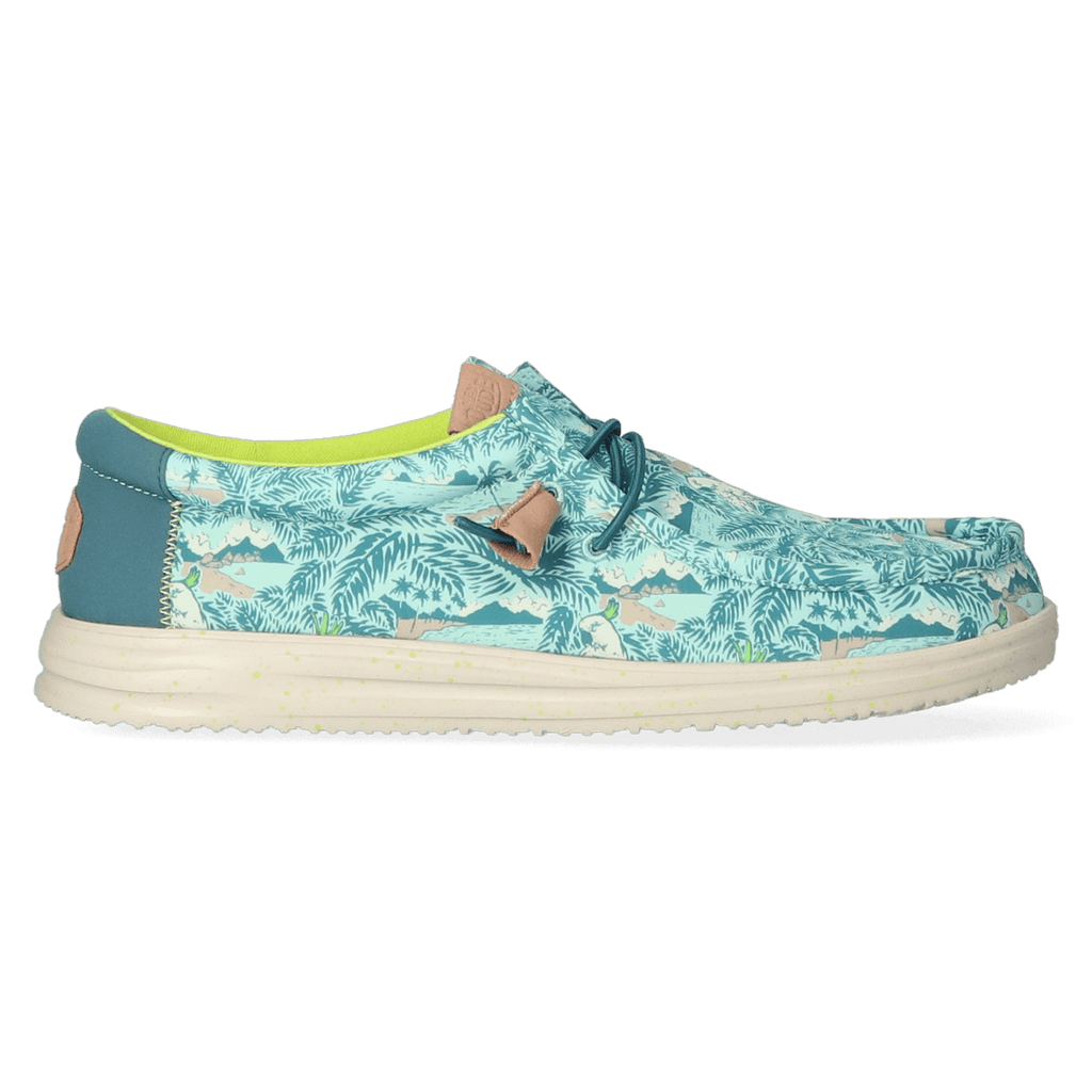 Wally H2O Heren Instappers Tropical Blue/Tropical