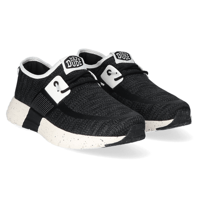 Sirocco Sport Mode Heren Sneakers Black/White