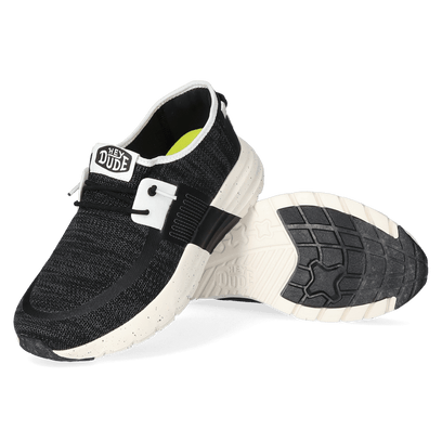 Sirocco Sport Mode Heren Sneakers Black/White