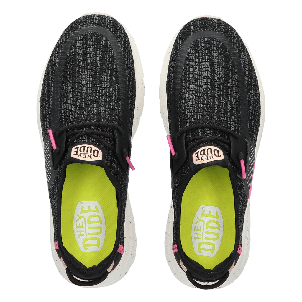 Sirocco Sport Stripe Dames Sneakers Black