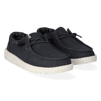 Wendy Canvas Dames Instappers Black