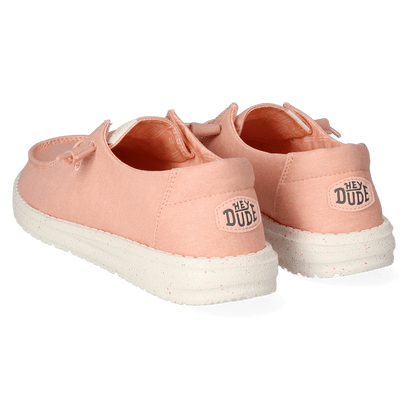 Wendy Canvas Dames Instappers Pink