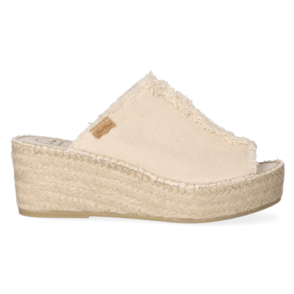 Itaca Dames Espadrilles Cru