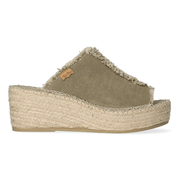 Itaca Dames Espadrilles Caqui