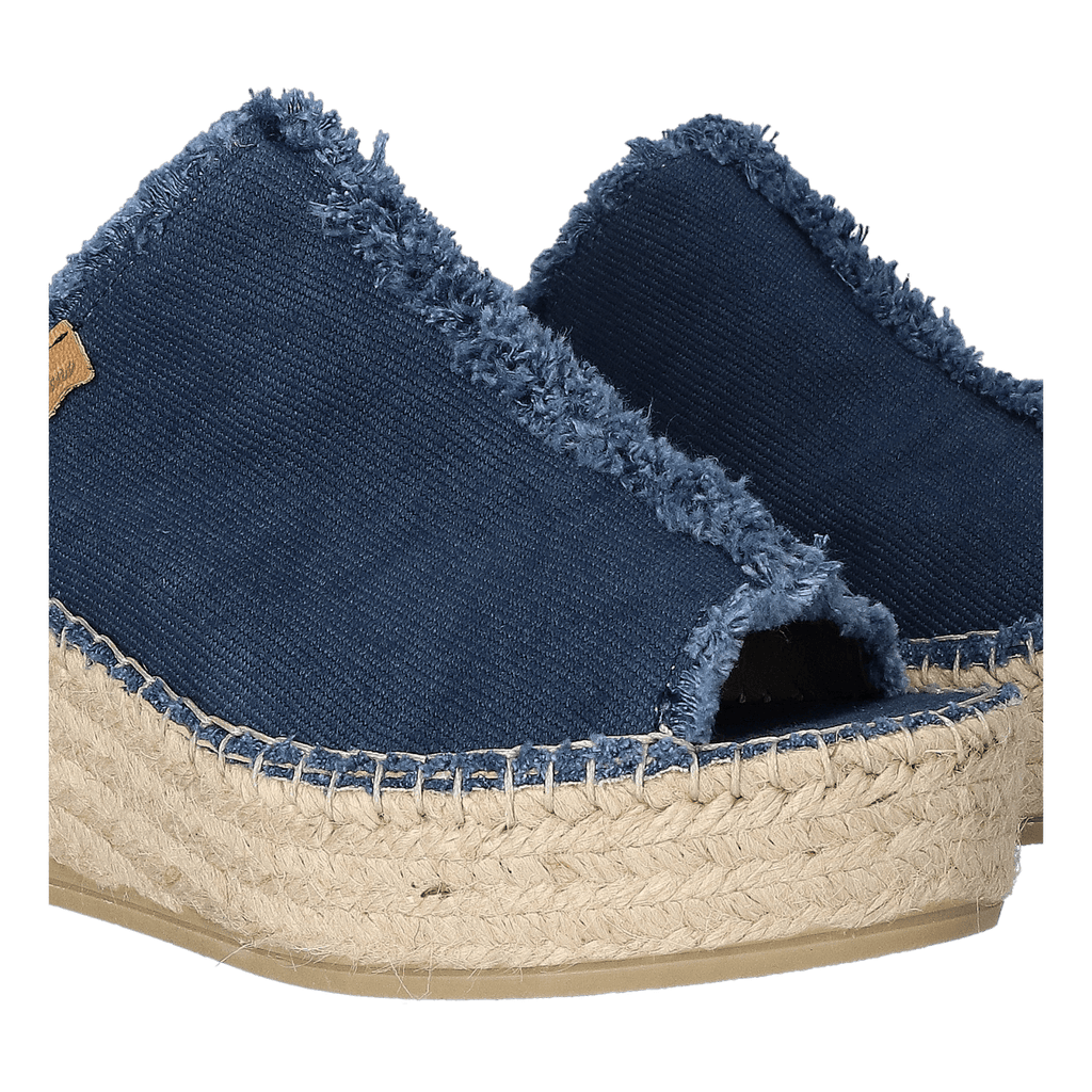 Itaca Katoen Dames Espadrilles Mari