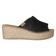 Ivonne Dames Espadrilles Negre