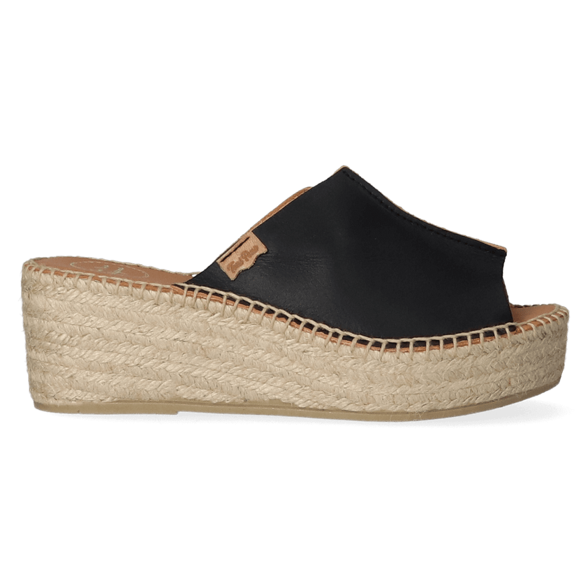 Ivonne Dames Espadrilles Negre