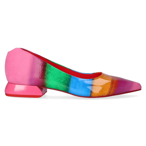 Labio Dames Flats Pagos Multicolour Purple