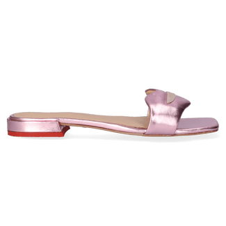 Cupido Dames Slippers Metallic Rose