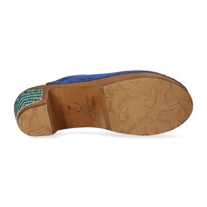 Woodpecker Dames Clogs Blue Venere