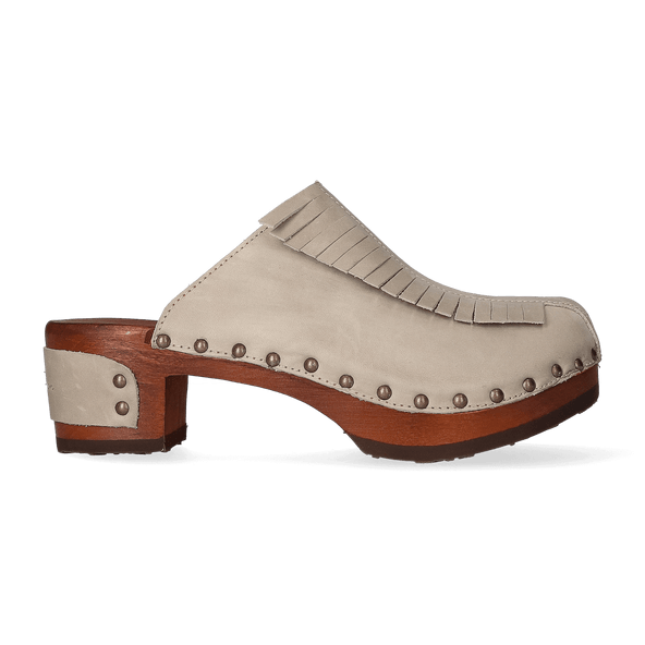 Wood Nymph Dames Clogs Panna