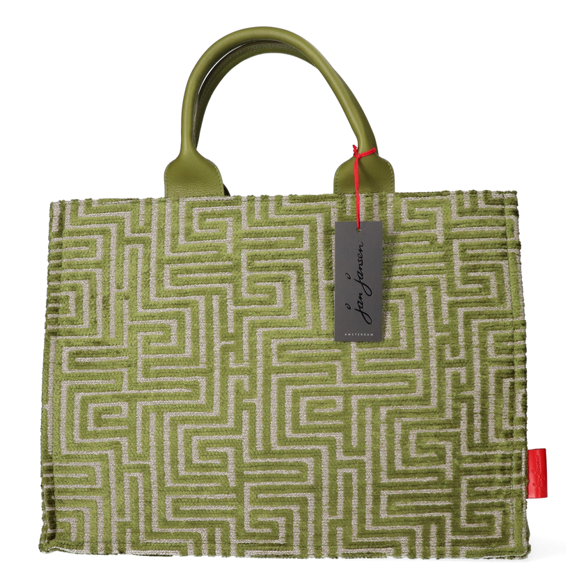 Dames Leaf AllGo Tote Bag Forest Green